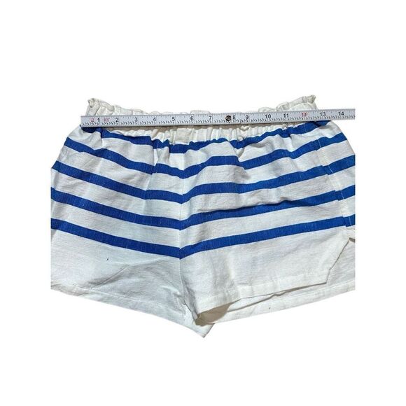 NEW Lemlem Lilly Woven Stripe Shorts Blue White Sz Small - Picture 4 of 7